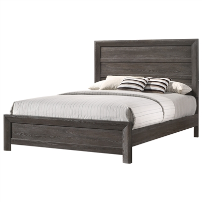 Adelaide Bed in Grayish Brown Finish by Crown Mark - CM-B6700-Bed