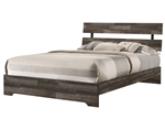 Atticus Bed in Brown Finish by Crown Mark - CM-B6980-Bed