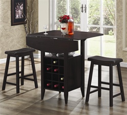 3 Piece Bar Table Set by Coaster - 150100