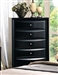 Briana Chest in Black Finish by Coaster - 200705
