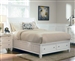 Sandy Beach Storage Bed in White Finish by Coaster - 201309Q