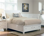 Sandy Beach Storage Bed in White Finish by Coaster - 201309Q