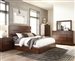 Artesia Storage Bed 6 Piece Bedroom Set in Dark Cocoa Finish by Scott Living - 204470-G