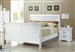 Louis Philippe Bed in White Finish by Coaster - 204691Q