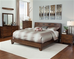 Yorkshire 6 Piece Bedroom Set in Dark Amber and Coffee Bean Finish by Coaster - 204851