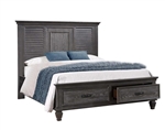 Franco Storage Bed in Weathered Sage Finish by Coaster - 205730Q