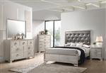 Salford 6 Piece Bedroom Set in Metallic Sterling Finish by Coaster - 222721