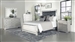 Eleanor Upholstered Bed 6 Piece Bedroom Set in Metallic Mercury Finish by Coaster - 223461