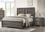 Janine Bed in Grey Finish by Coaster - 223551Q