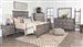 Avenue Panel Bed 6 Piece Bedroom Set in Weathered Grey Finish by Coaster - 224031