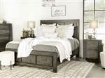 Lorenzo Bed in Dark Grey Finish by Coaster - 224261Q