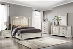 Evelyn 6 Piece Bedroom Set in Antique White Finish by Coaster - 224611