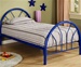 Twin Bed in Blue Finish by Coaster - 2389N
