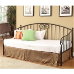 Grover Twin Metal Daybed in Black Finish by Coaster - 300099