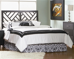 Grove Queen/Full Headboard in Black Finish by Coaster - 300370QF