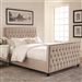 Auburn Upholstered Bed 6 Piece Bedroom Set in White Washed Natural Finish by Scott Living - 300714
