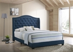 Sonoma Blue Fabric Upholstered Bed by Coaster - 310071