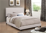 Boyd Ivory Fabric Bed by Coaster - 350051-K