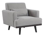 Blake Chair in Sharkskin Fabric Upholstery by Coaster - 511123