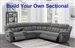 Bahrain Build Your Own Reclining Sectional in Charcoal Chenille by Coaster - 609540-BYO