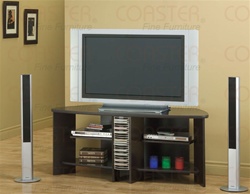 Cappuccino Finish CD Rack TV Stand by Coaster - 700601
