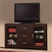 60 Inch TV Console in Cappuccino Finish by Coaster - 700881