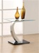 Glass Top End Table by Coaster - 701237