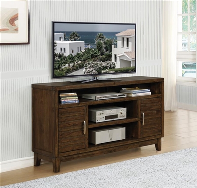 60 Inch TV Console in Rustic Mindy Finish by Coaster - 704241