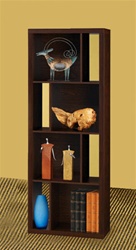Versatile Bookcase in Dark Oak Finish by Coaster - 800276B