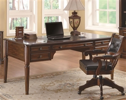 Paterson Desk in Walnut Finish by Coaster - 800466