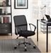 Black Mesh Adjustable Height Office Chair by Coaster - 801319