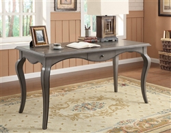 Elegant Writing Desk in Charcoal Finish by Coaster - 801512