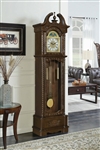 Grandfather Clock in Golden Brown Finish by Coaster - 900721