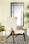 Accent Chair in Cream Fabric by Coaster - 903052