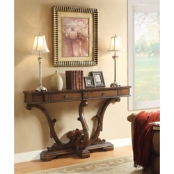 Console Table in Brown Finish by Coaster - 950585