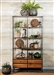 Etagere Bookcase in Natural Acacia Finish by Coaster - 980056