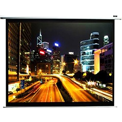 Spectrum Electric Projection Screen 78" x 84" - Matte White - 100" Diagonal