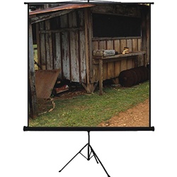 Manual Projection Screen 45.6" x 73" - Max White - 86" Diagonal