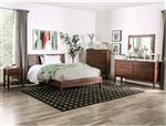 Willamette 6 Piece Bedroom Set in Espresso Finish by Furniture of America - FOA-7601