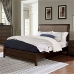 Jamie Bed in Walnut/Light Brown Finish by Furniture of America - FOA-7917-B