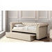 Leanna Twin Daybed in Beige Finish by Furniture of America - FOA-CM1027BG