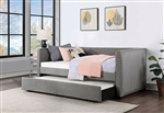 Doran Twin Daybed in Gray Finish by Furniture of America - FOA-CM1933GY