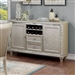 Adelina Server in Champagne Finish by Furniture of America - FOA-CM3158SV