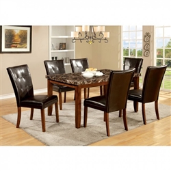 Elmore 7 Piece Dining Room Set by Furniture of America - FOA-CM3328T