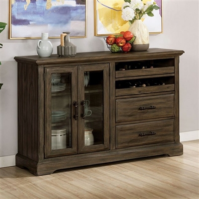 Rigby Server in Light Walnut Finish by Furniture of America - FOA-CM3719SV