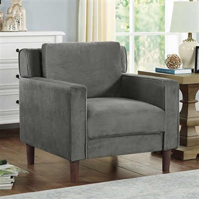 Brandi Chair in Gray by Furniture of America - FOA-CM6064GY-CH