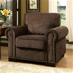 Rydel Chair in Brown by Furniture of America - FOA-CM6127-CH