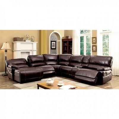 Estrella Sectional Sofa by Furniture of America - FOA-CM6131