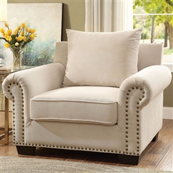 Skyler Chair in Ivory by Furniture of America - FOA-CM6155-CH