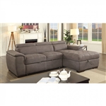 Patty Sectional in Ash Brown by Furniture of America - FOA-CM6514BR